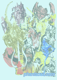 Two version of page backgrounds