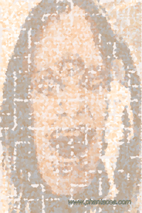 Tiled version of a painting spotted and shot in Vienna by Jim McPherson, , 2009