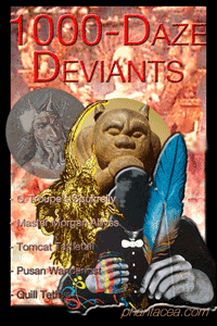 Some of the Deviants appearing in 1000 Daze, Jim McPherson 2011