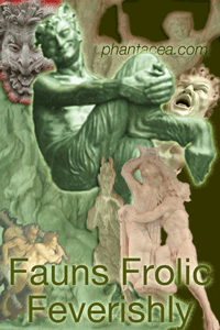 Collage of fauns frolicking, prepared by Jim McPherson, 2011