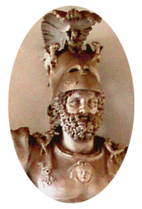 Mars, as shot in the museum on Rome's Capitolone