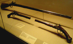 Flintlock guns, shot at NYC's Met Museum by Jim McPherson in 2009