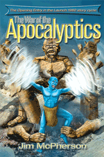 Cover for digital version of "The War of the Apocalyptics", artwork by Ian Bateson, 2009