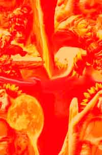 The red-yellow background image, prepared by Jim McPherson, 2019