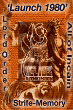 Yajur, Strife-Memory, All of Incain, from back cover of Helios on the Moon, artwork by Ricardo Sandoval, collage prepared by Jim McPherson, 2014