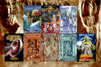 Collection of collages prepared by Jim McPherson, 2014