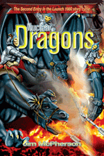 Cover for digital versions of "Nuclear Dragons", artwork by Ian Bateson, 2013