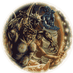 Circular sample of cover for ph4, by Ian Bateson