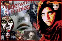 Witch Babies collages prepared by Jim McPherson, 2016, using mostly his own photos
