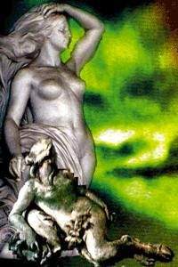 Collage featuring representations of Freespirit Nihila, Miracle Memory and Pusan Wanderlust, prepared by Jim McPherson, 2017